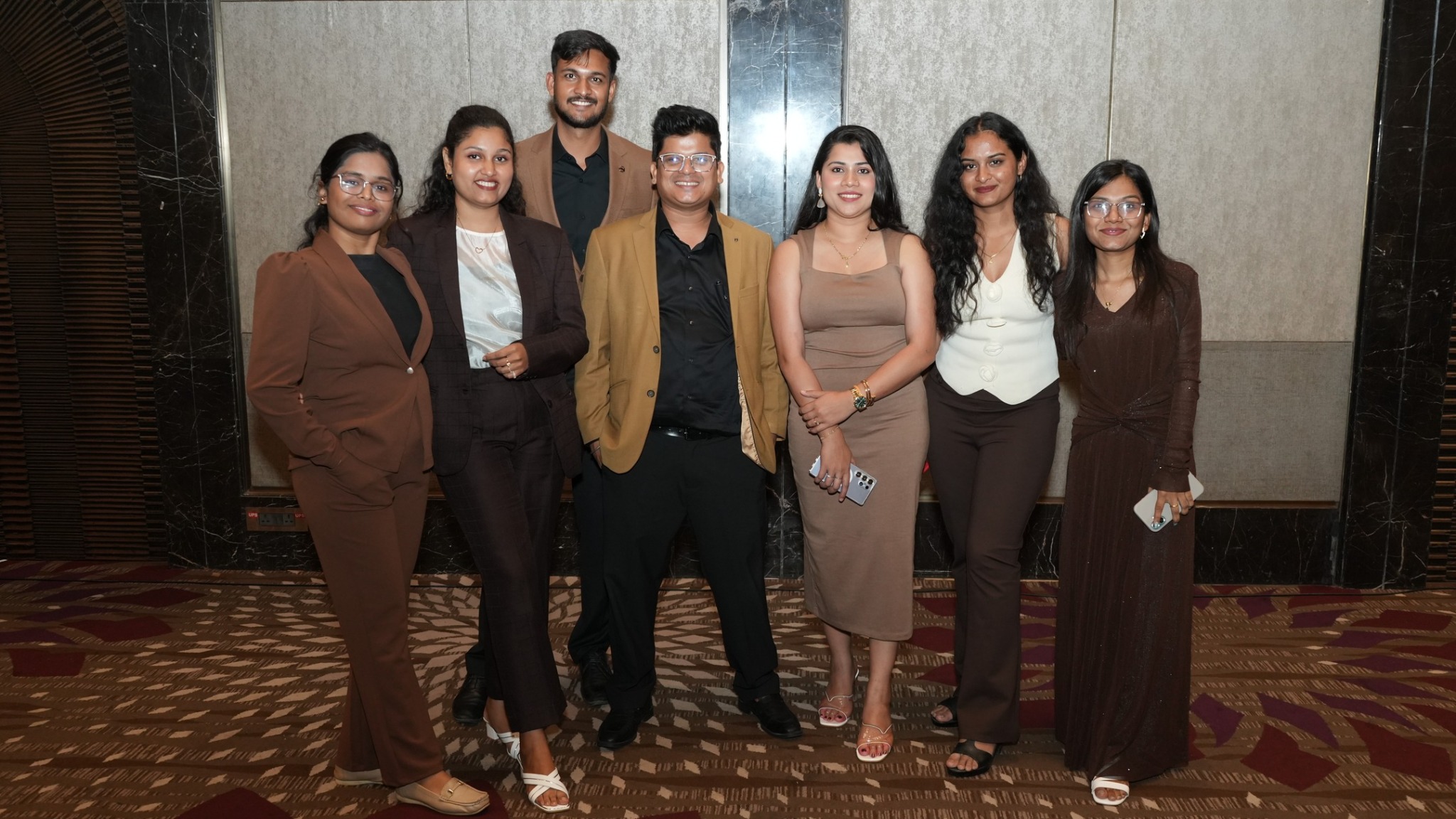 Proficient team celebrating campaign success